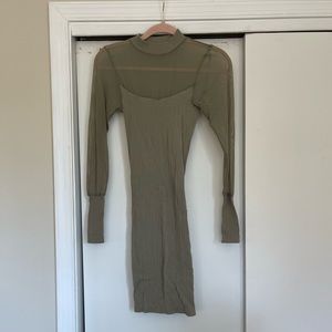 Sheer Free People Dress